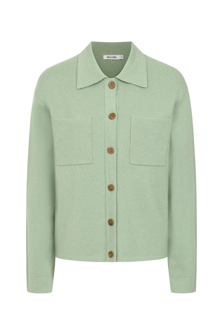 Ines 100% Wool Cardigan