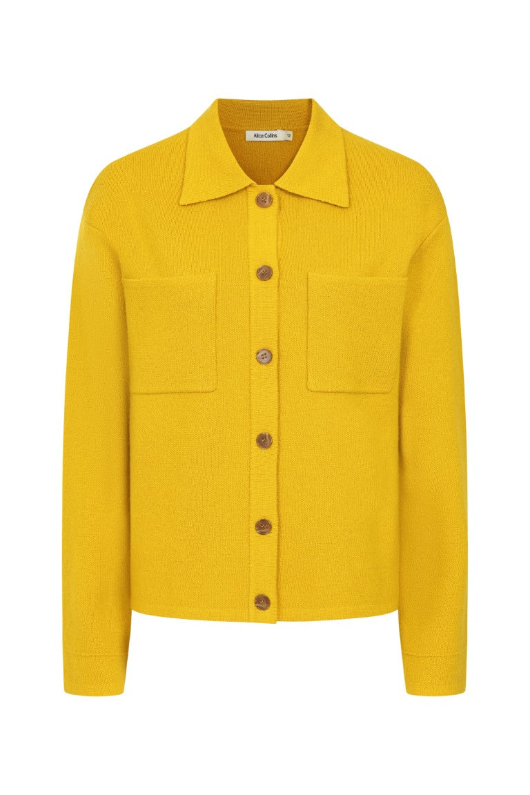 Ines 100% Wool Cardigan