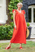 Mia Frill Sleeve Dress