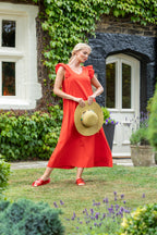 Mia Frill Sleeve Dress