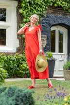 Mia Frill Sleeve Dress