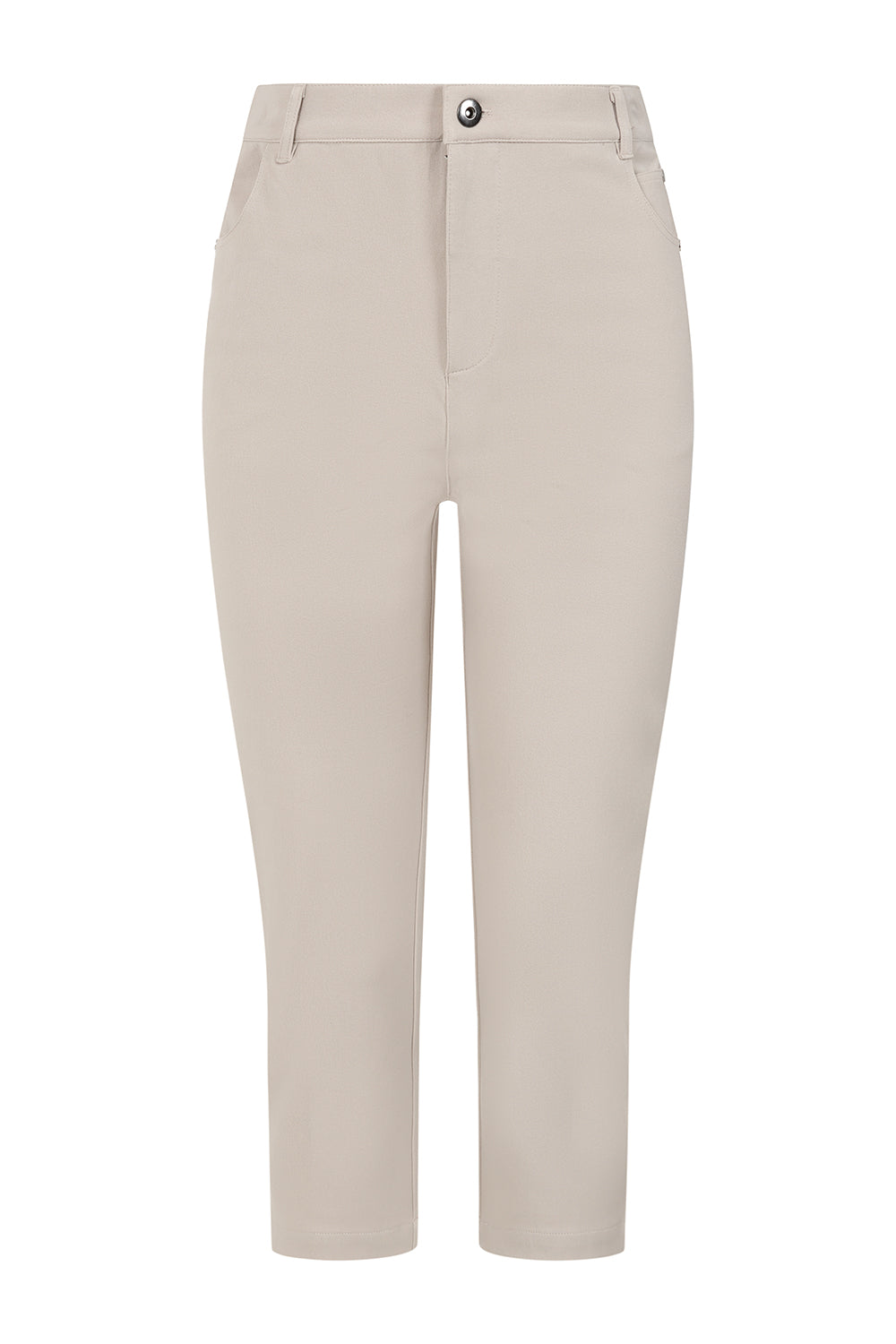 Buy Cropped Jean High Rise Online Green pants Alice Collins Beige pants 