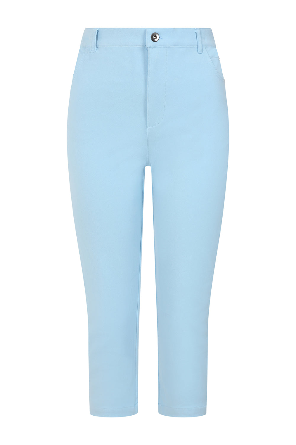 Cropped Jean High Rise