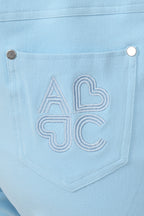 Cropped Jean High Rise