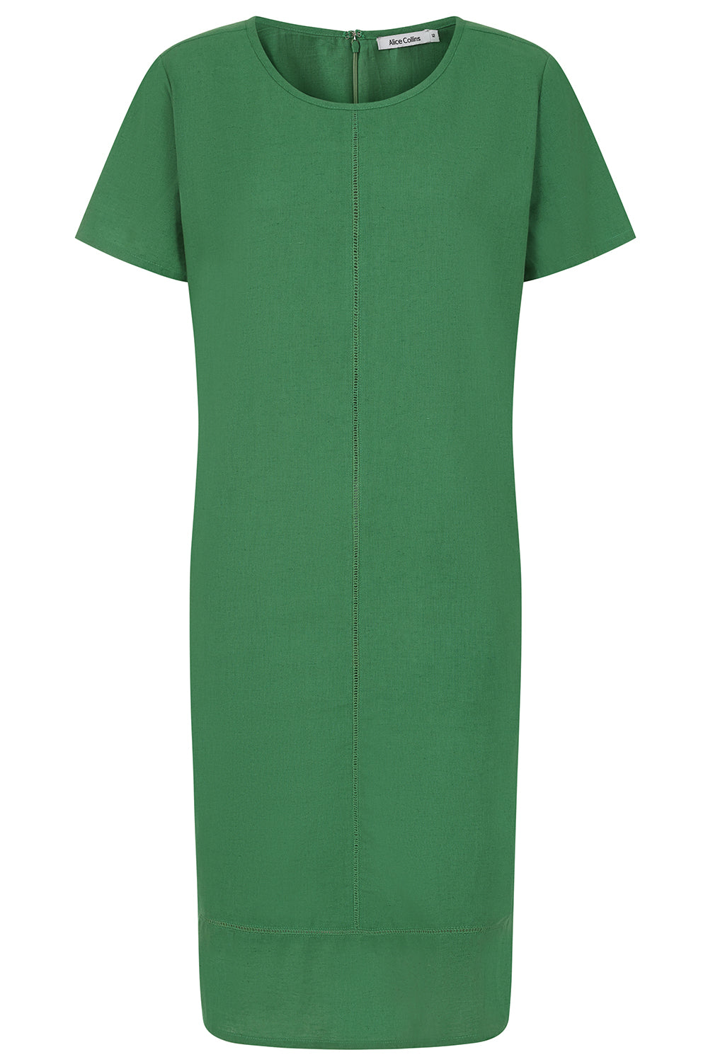 Buy Online Jenna Dress Alice Collins Green dress on a white background
