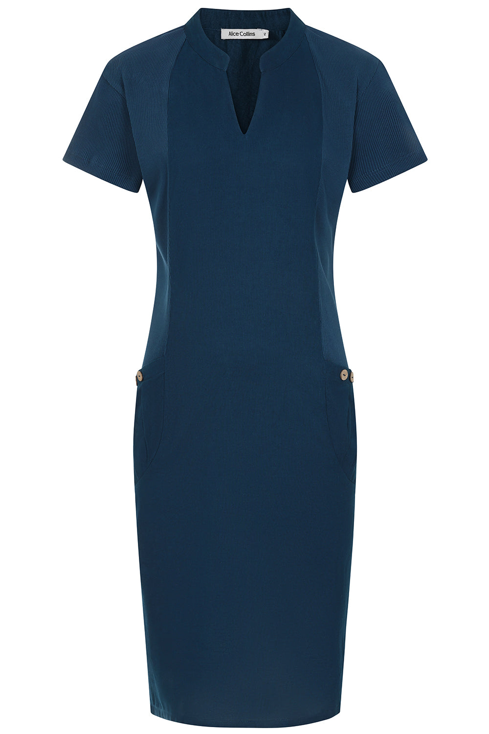 Hettie Notch Neck Dress