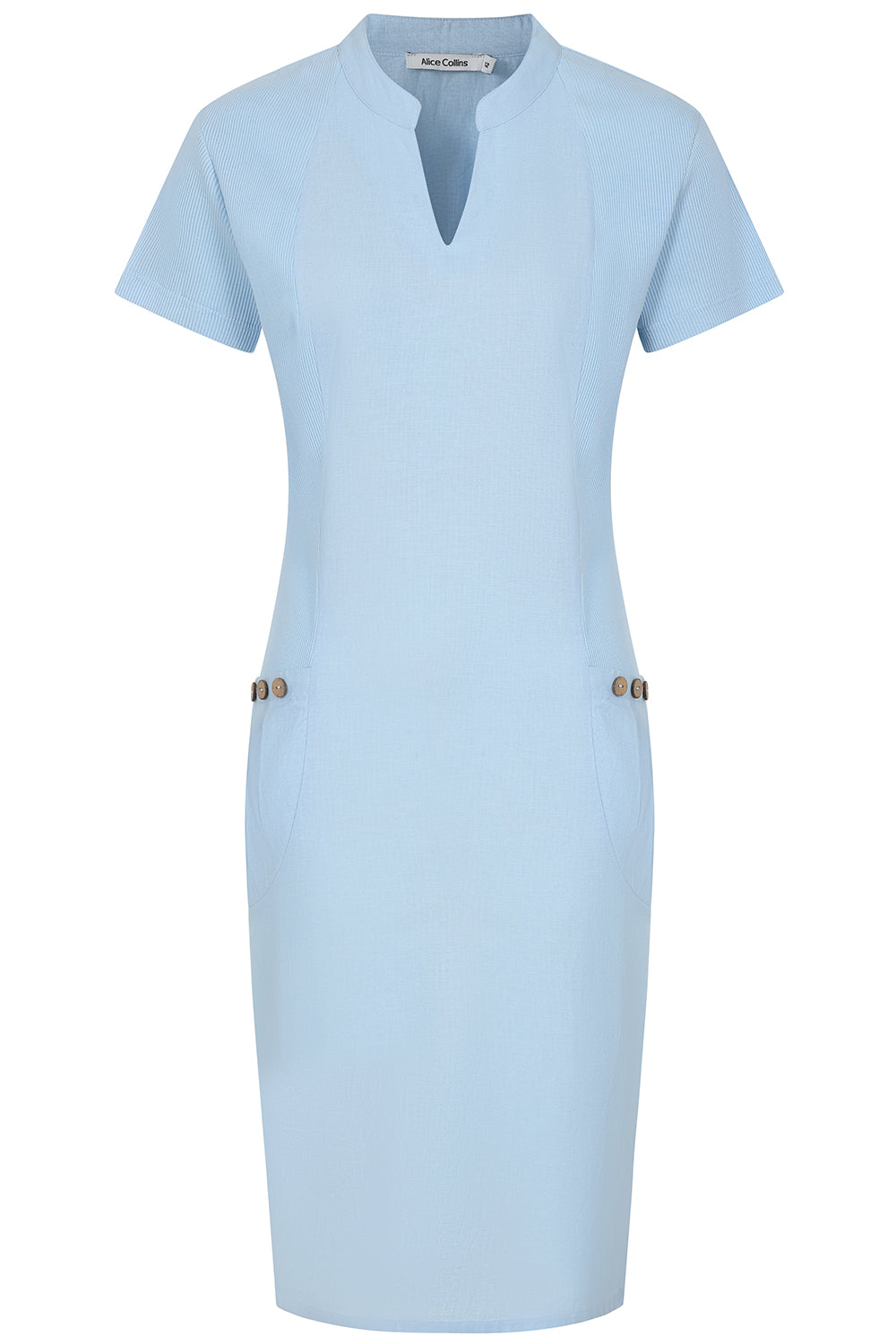 Hettie Notch Neck Dress