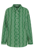 Buy Online Beth Wavy Shirt Alice Collins Green Pepper Wild Oat