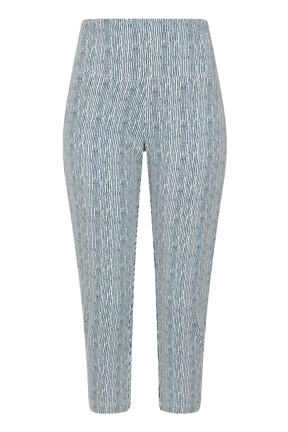 Buy Online Selina Crops Alice Collins - White Navy