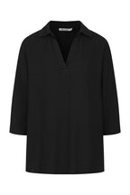 Buy Online Colette Shirt Alice Collins - Black shirt on a white background