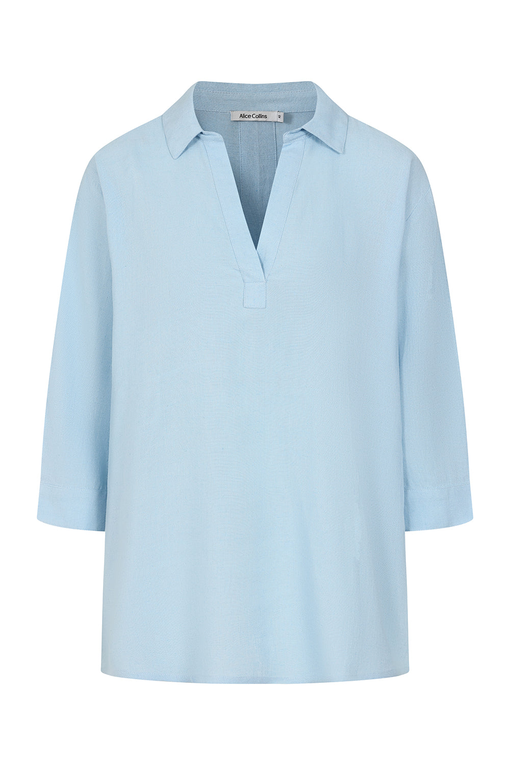 Buy Online Colette Shirt Alice Collins - Light blue shirt on a white background