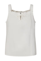 Buy Online Kata Top Alice Collins - White sleeveless top on a white background