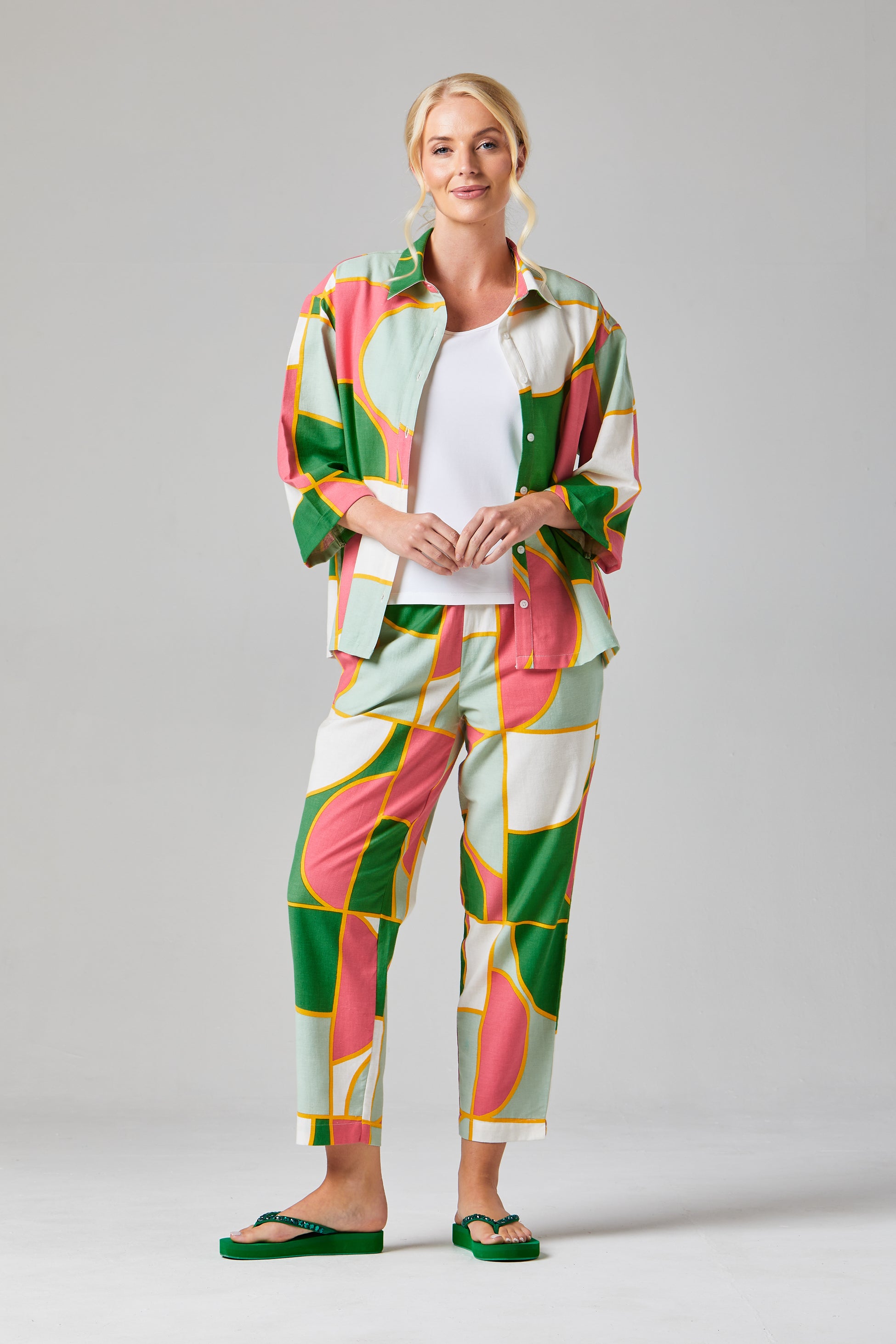 Buy Rosa Crop Trousers Online Alice Collins