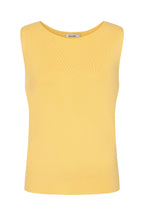 Buy Online Vida Sleeveless Pullover Alice Collins -  Yellow sleeveless top on a white background