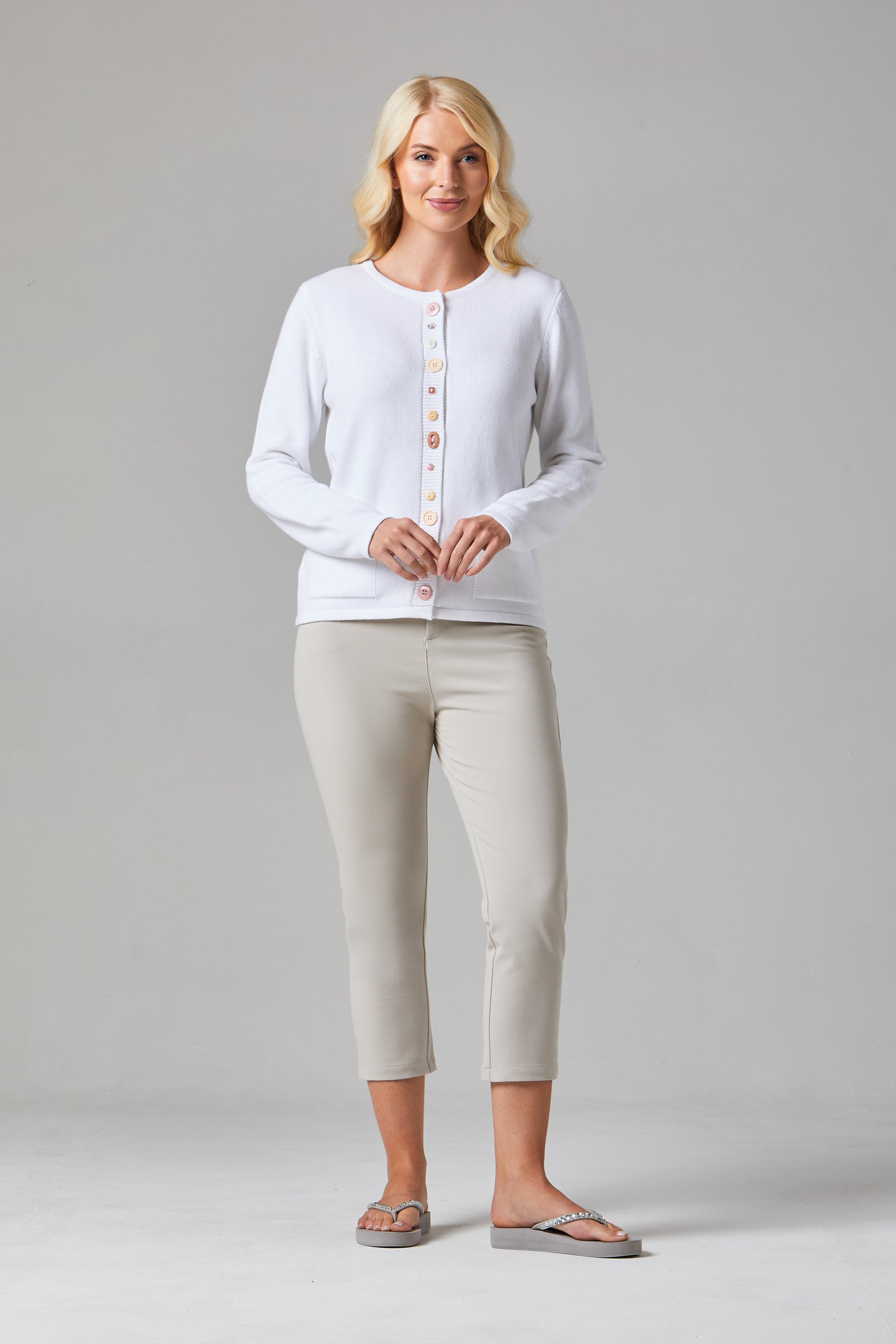 Multi Button Cardigan