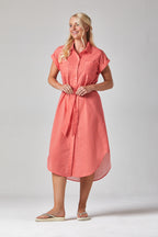 Buy Online Rochelle Stripe Dress - Alice Collins