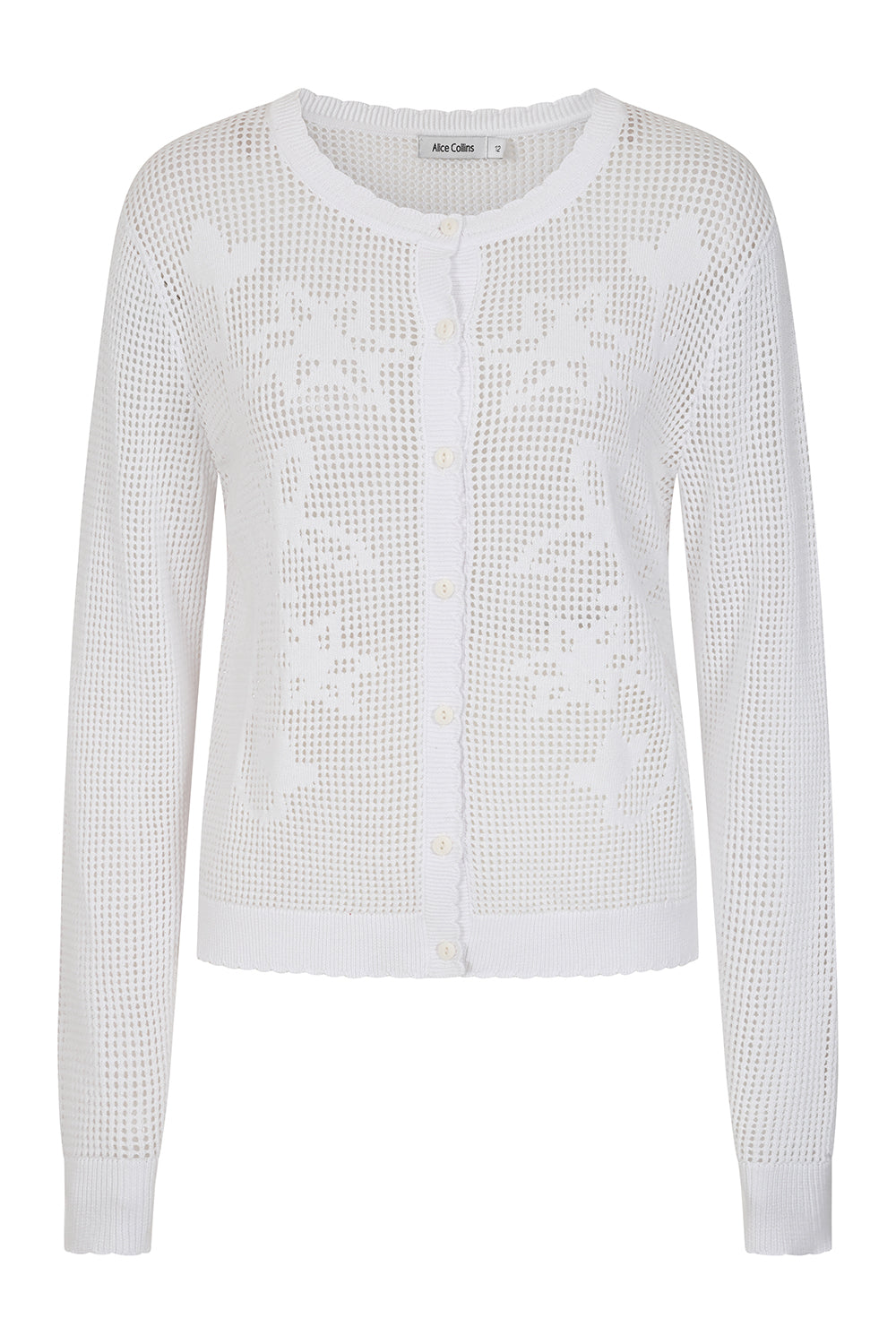 Buy Pullover Selina Cardigan Ladies white - Alice Collins