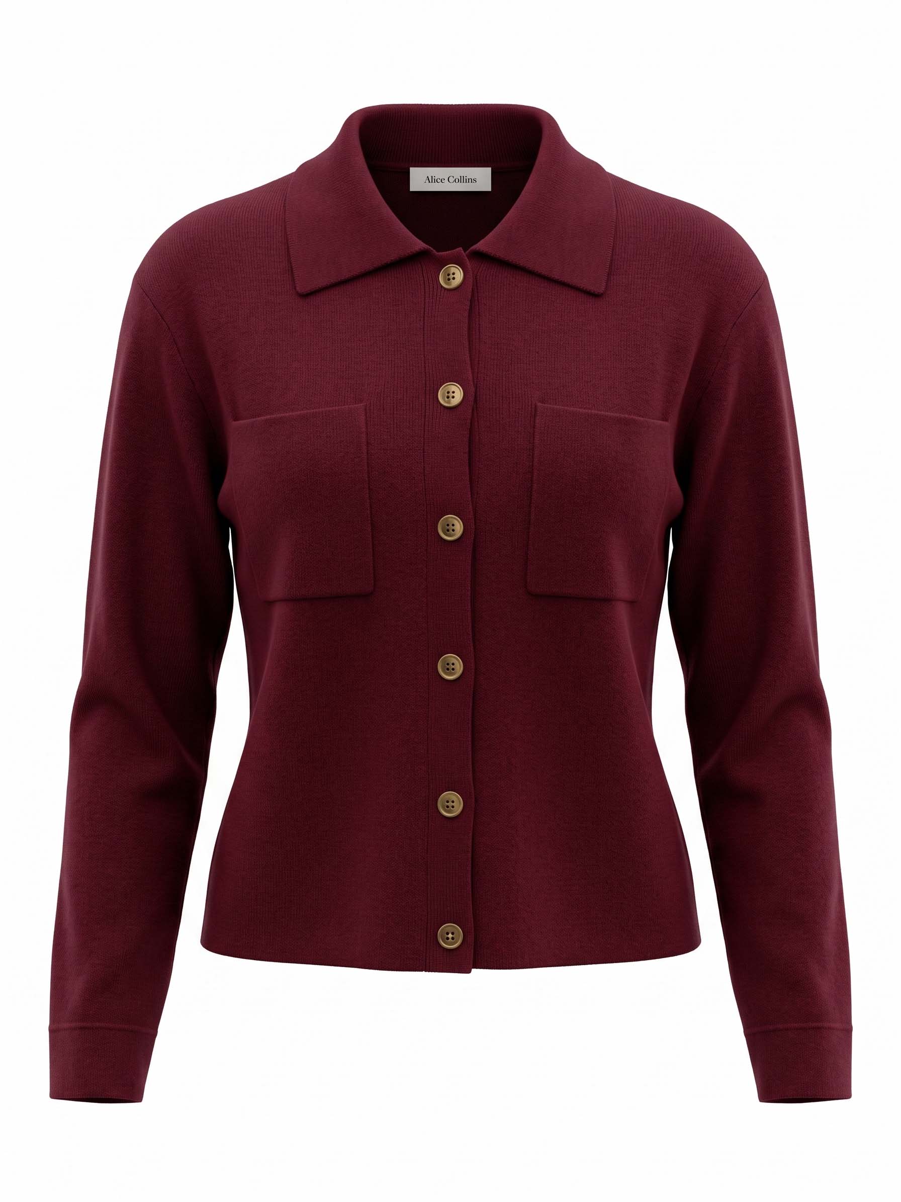 Ines 100% Wool Cardigan