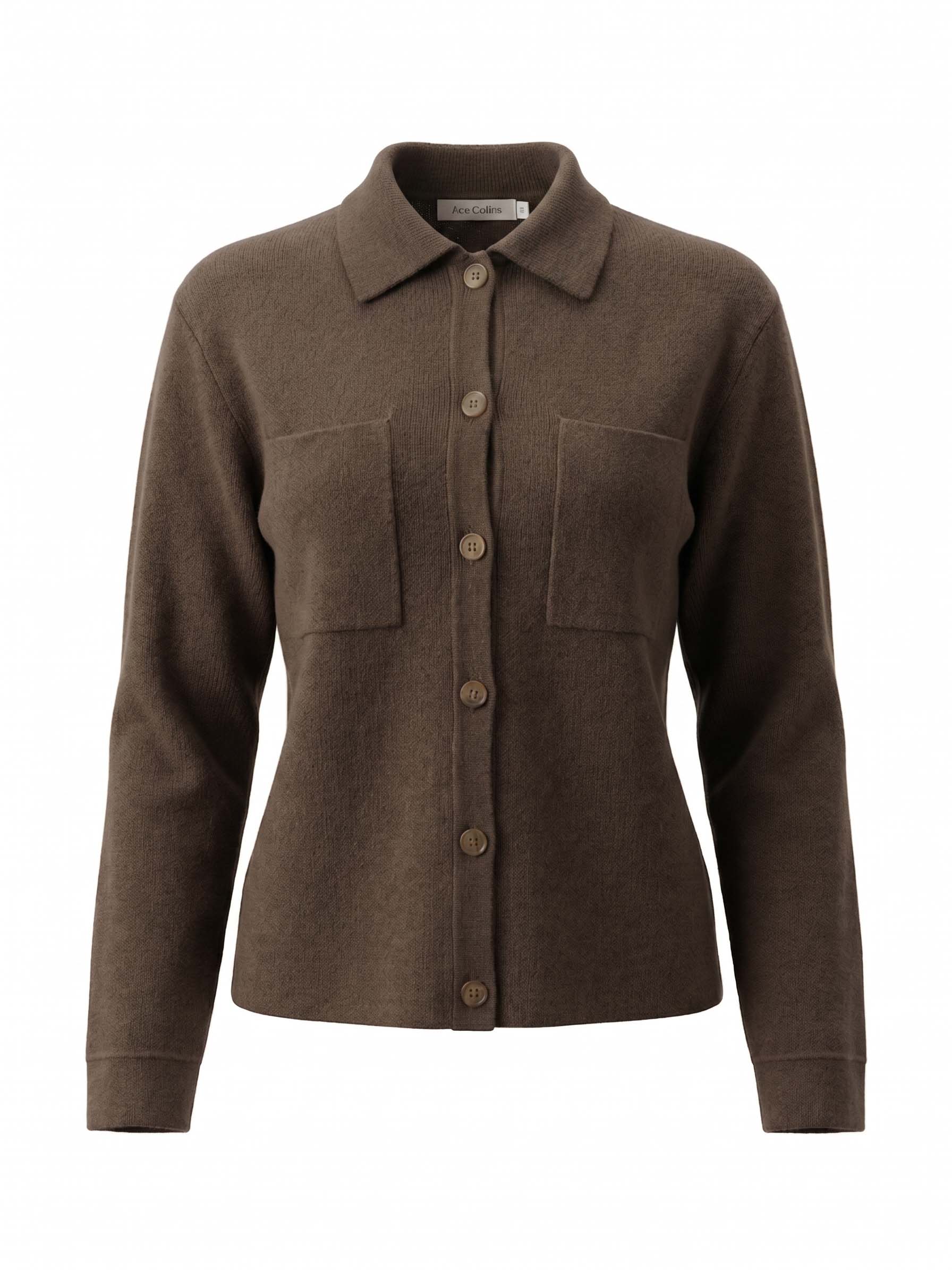Ines 100% Wool Cardigan