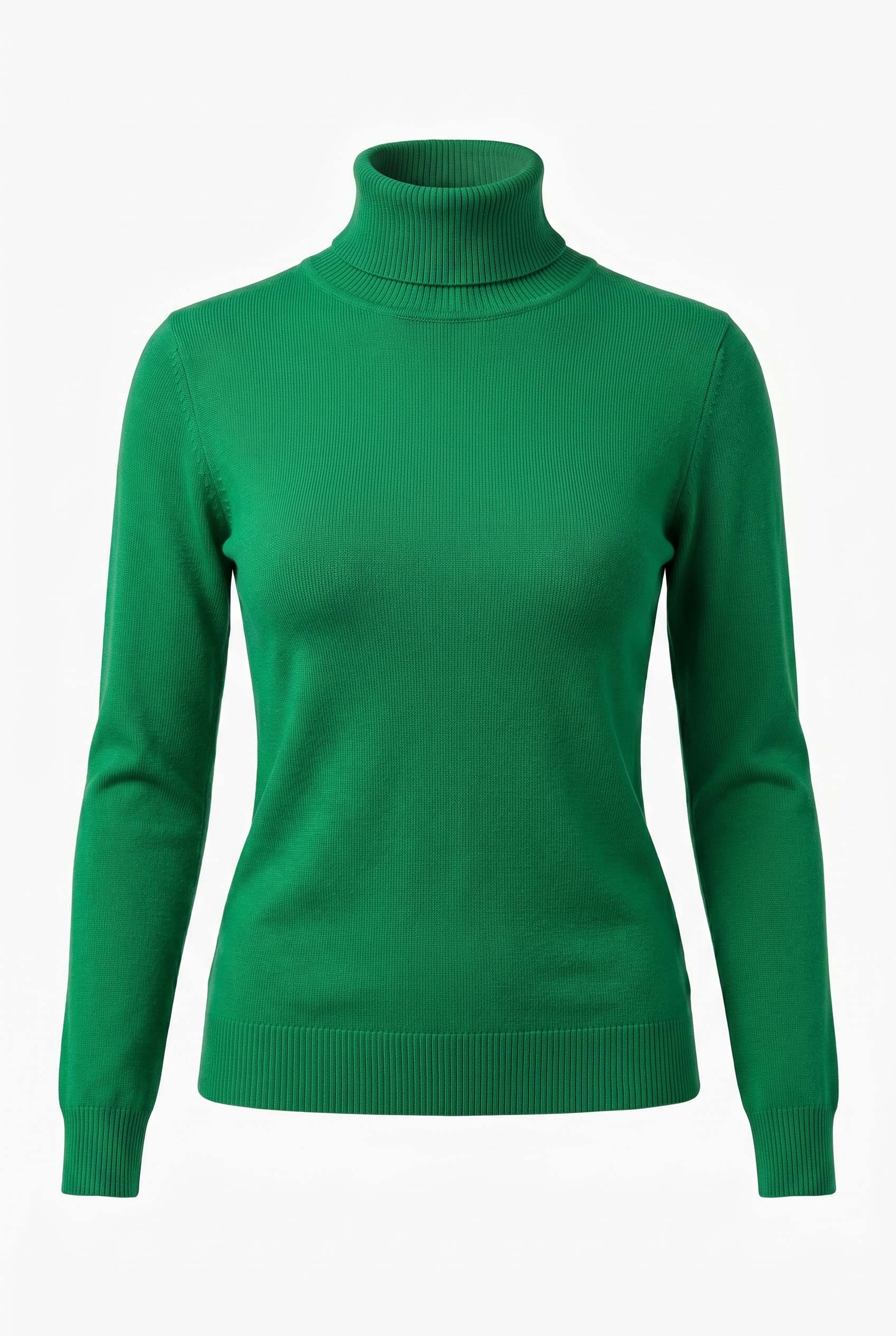 Wool Blended Cowl Neck Pullover