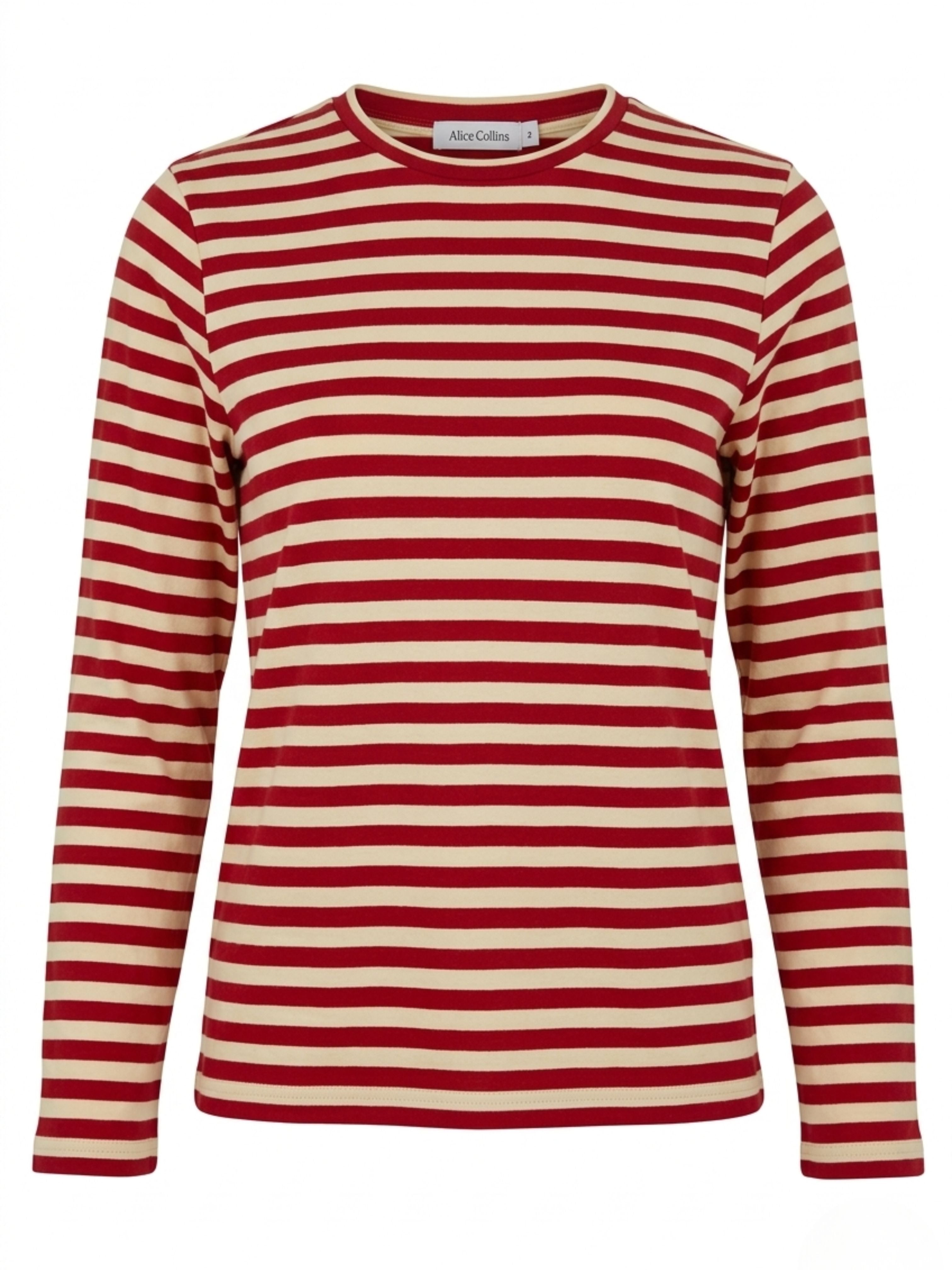 April Stripe Crew Top