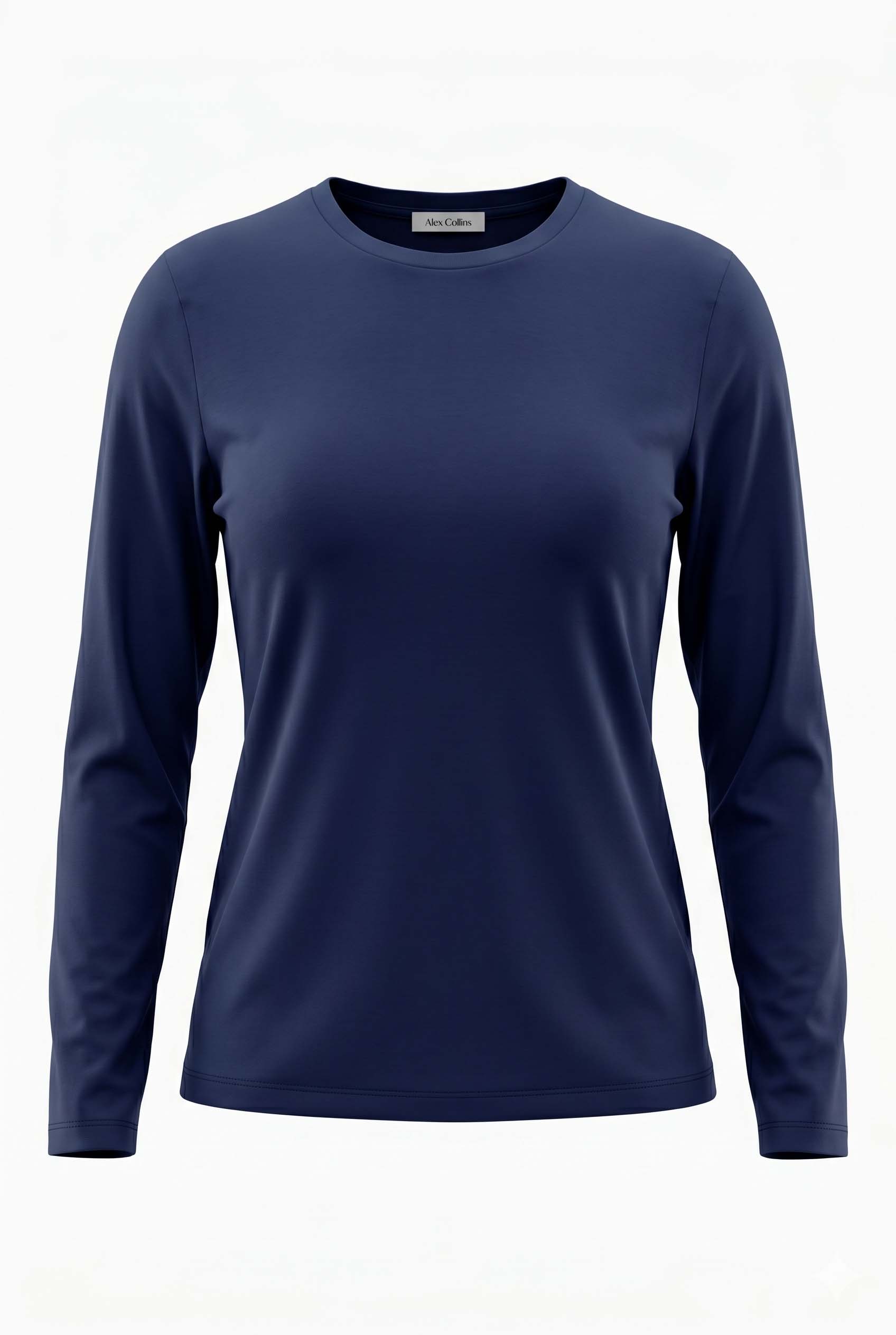 April Plain Crew Top