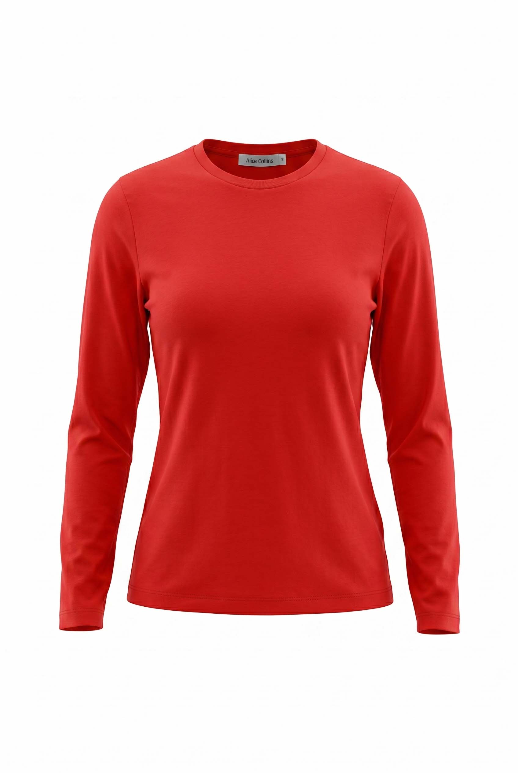 April Plain Crew Top
