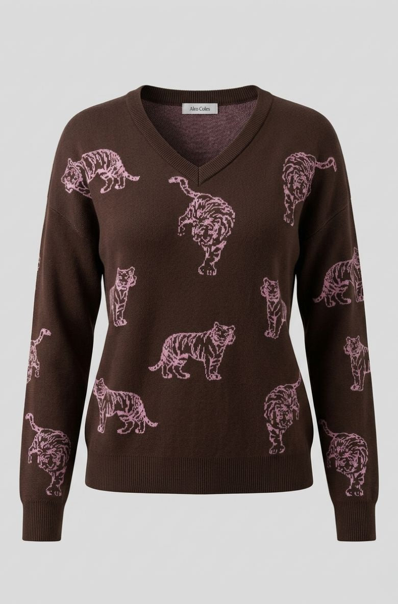 Leopard Pullover