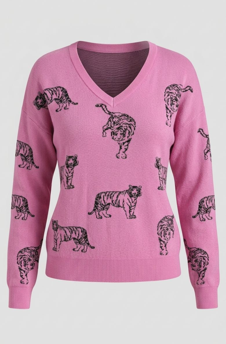 Leopard Pullover