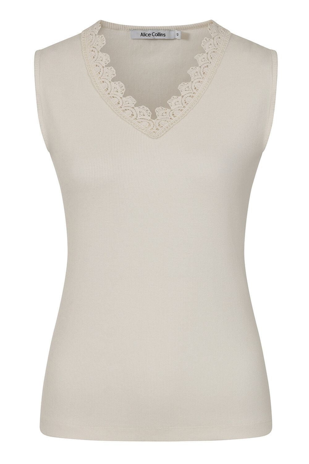 Fern Lace Trim Top