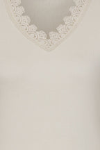 Fern Lace Trim Top