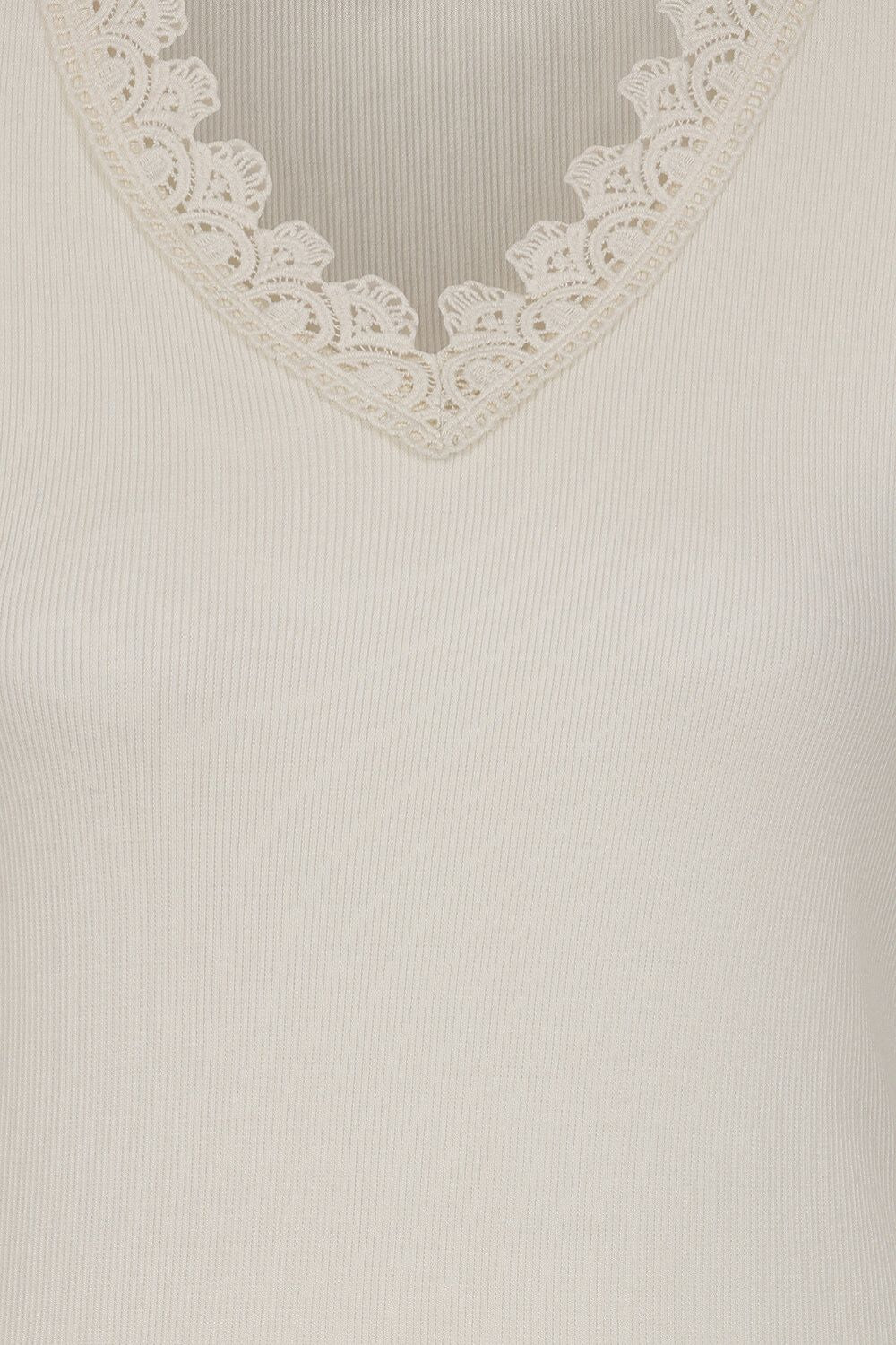 Fern Lace Trim Top