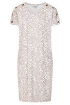 Button Shoulder Dahlia Dress