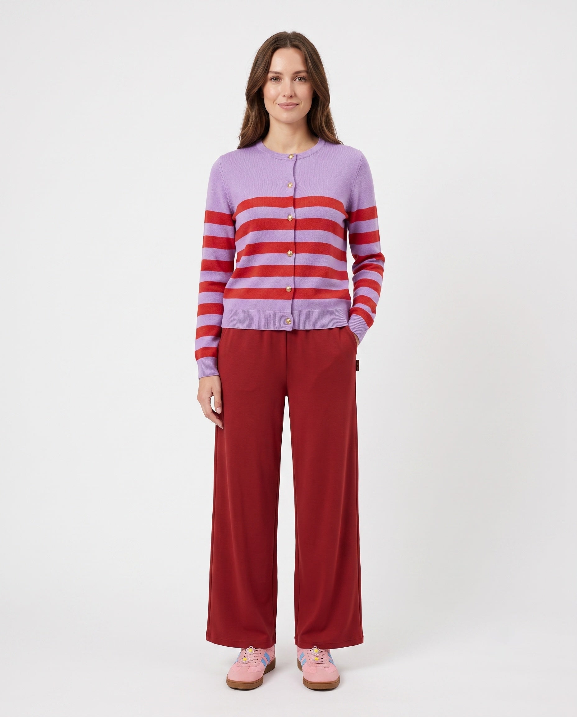 Amber Stripe Cardigan