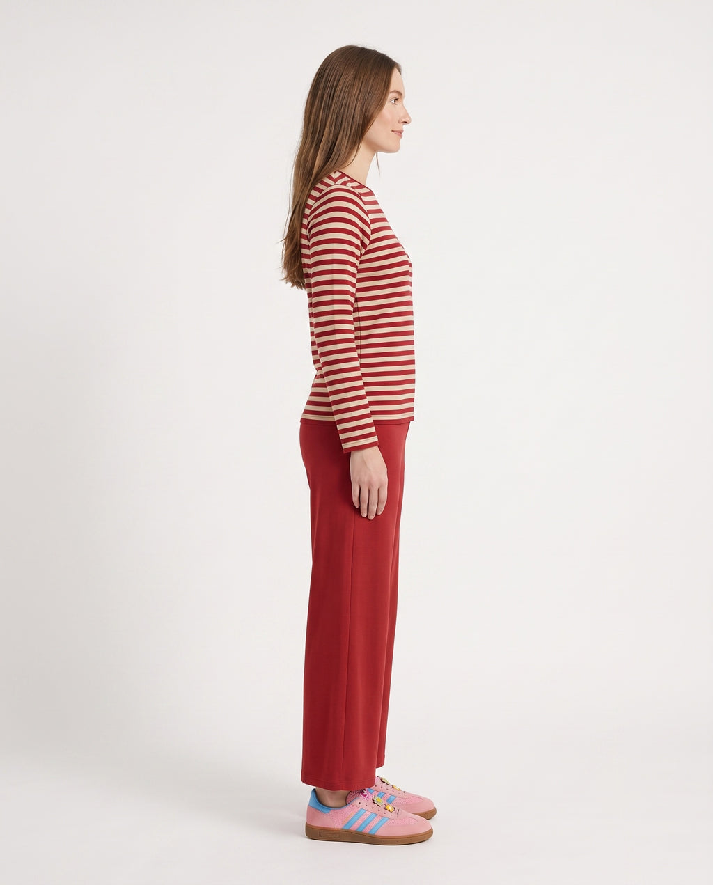 April Stripe Crew Top