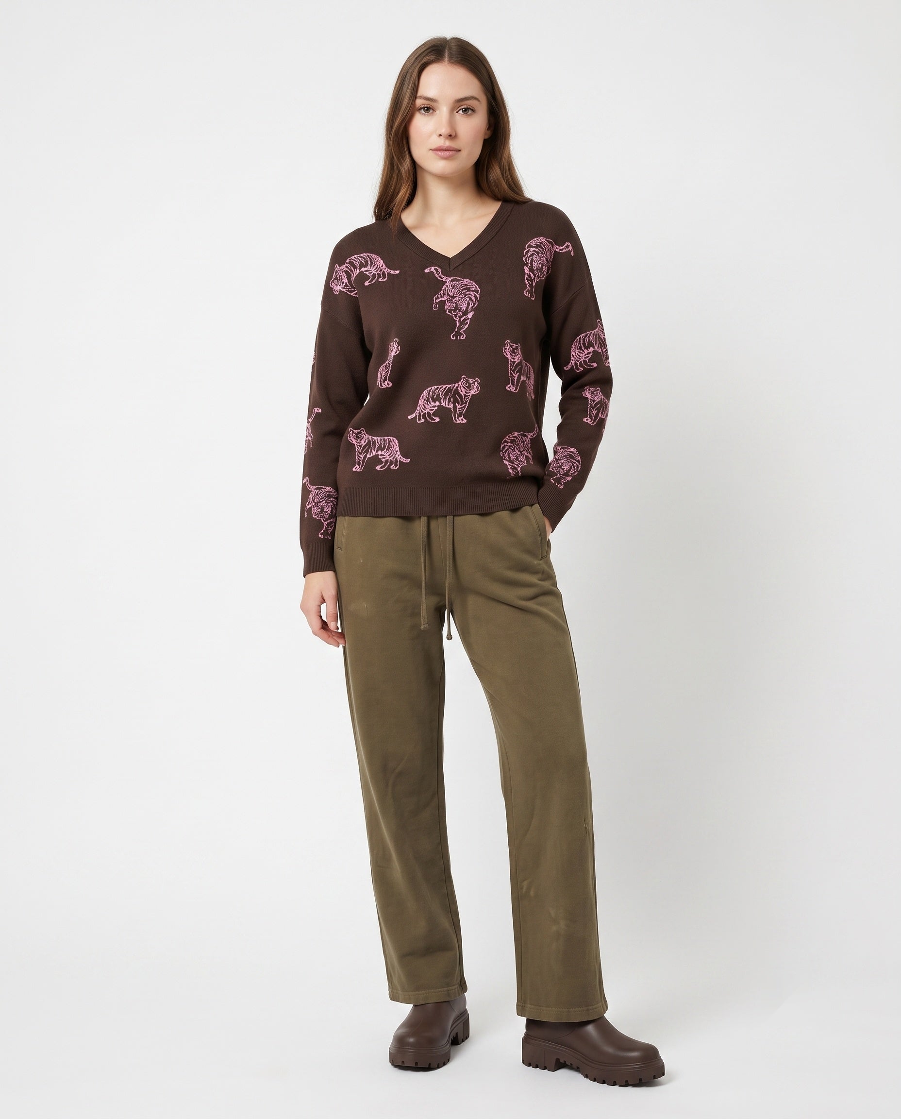 Leopard Pullover