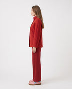 Gianna Wool Mix Wrapover Jacket