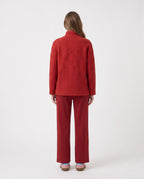 Gianna Wool Mix Wrapover Jacket