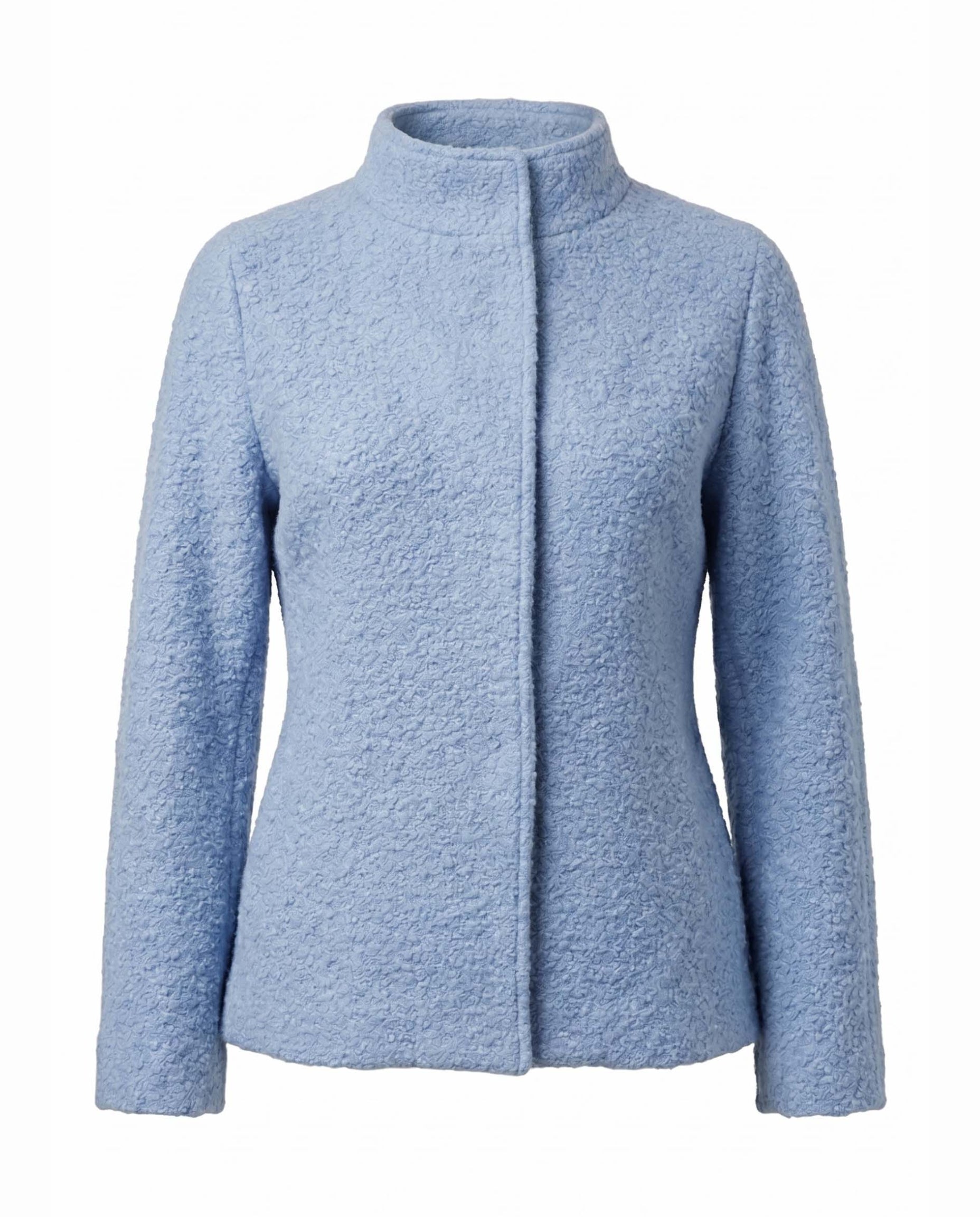 Gianna Wool Mix Wrapover Jacket