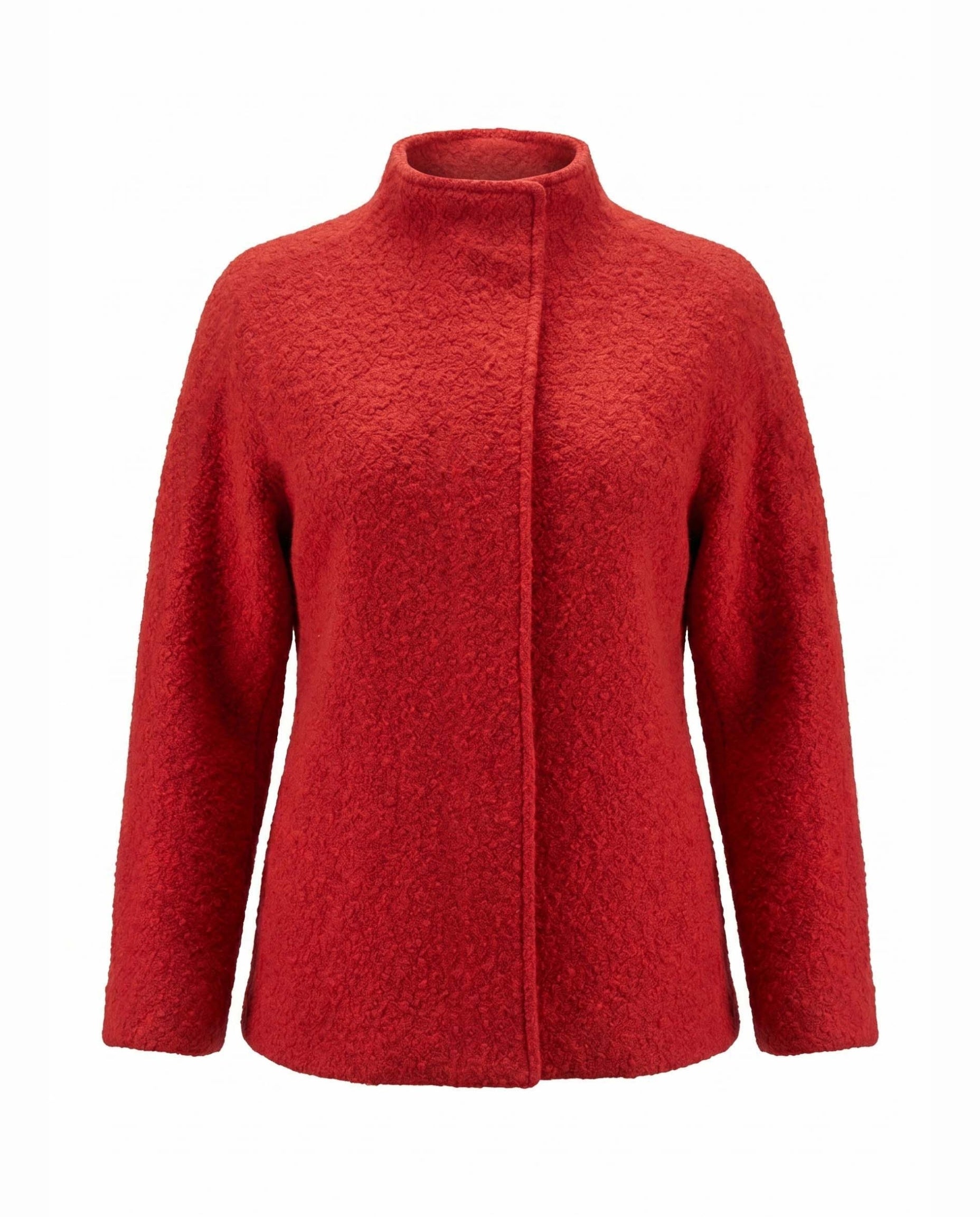Gianna Wool Mix Wrapover Jacket