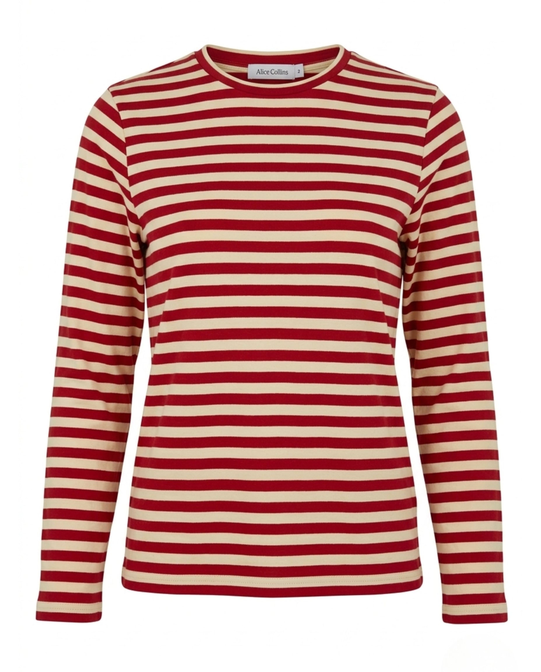 April Stripe Crew Top