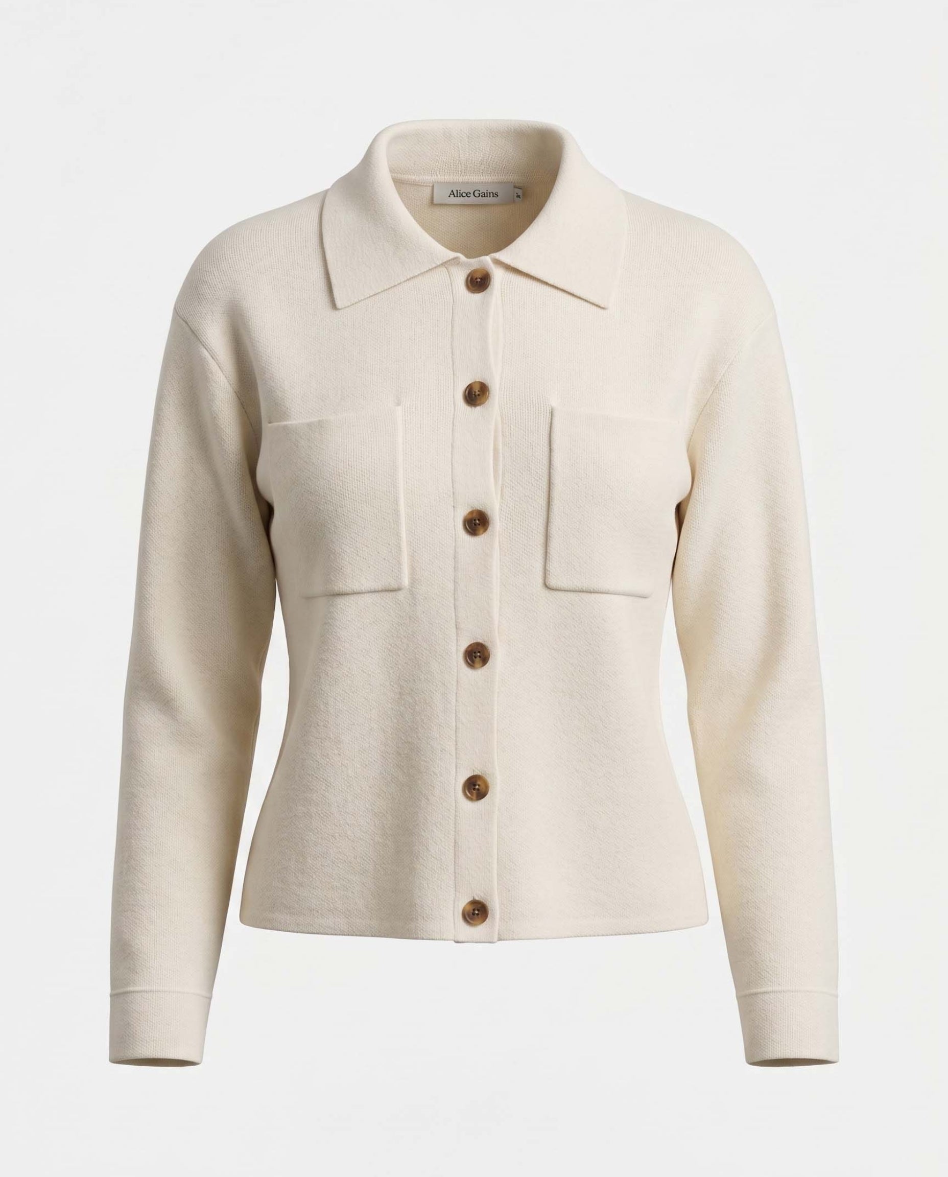 Ines 100% Wool Cardigan
