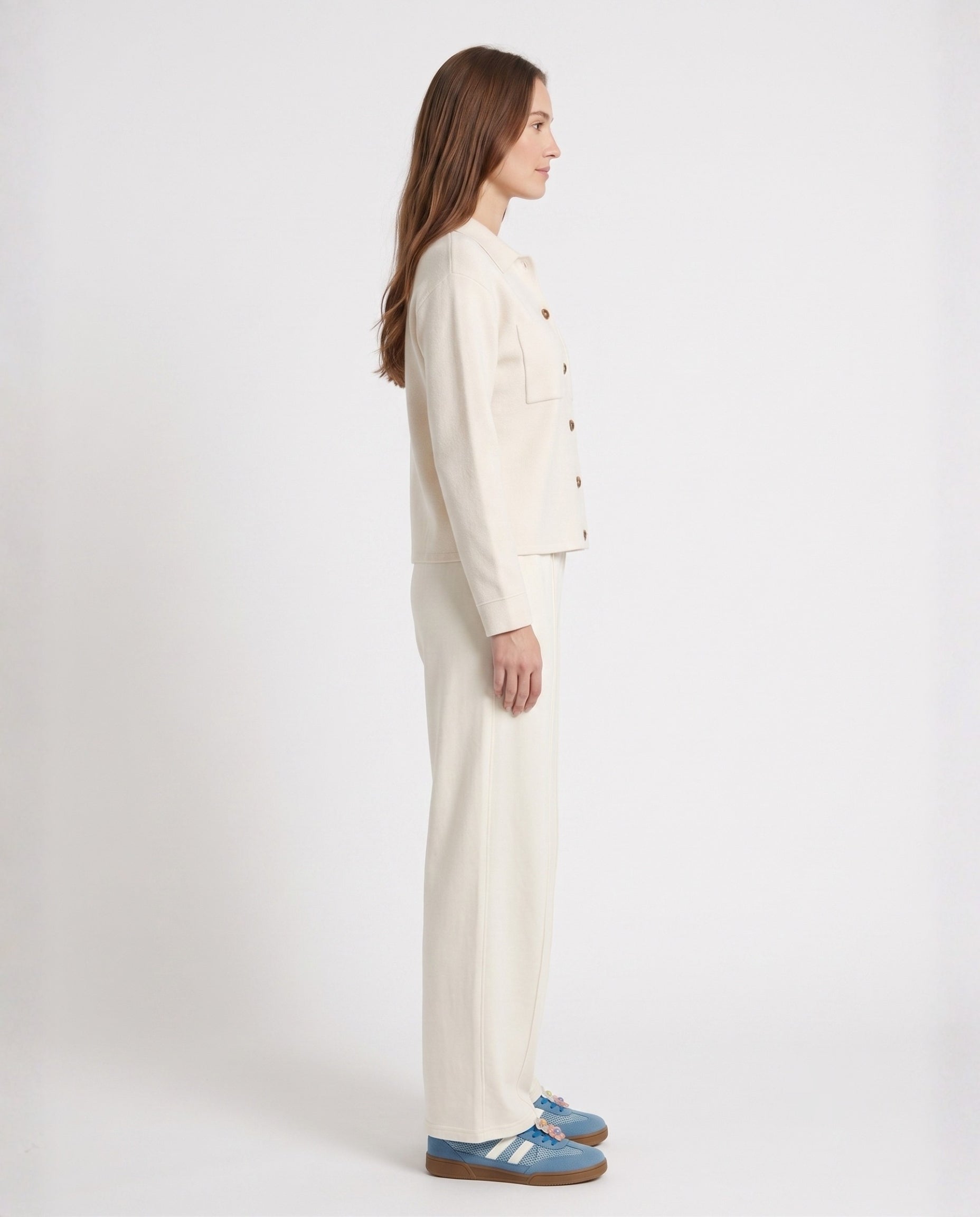 Ines 100% Wool Cardigan