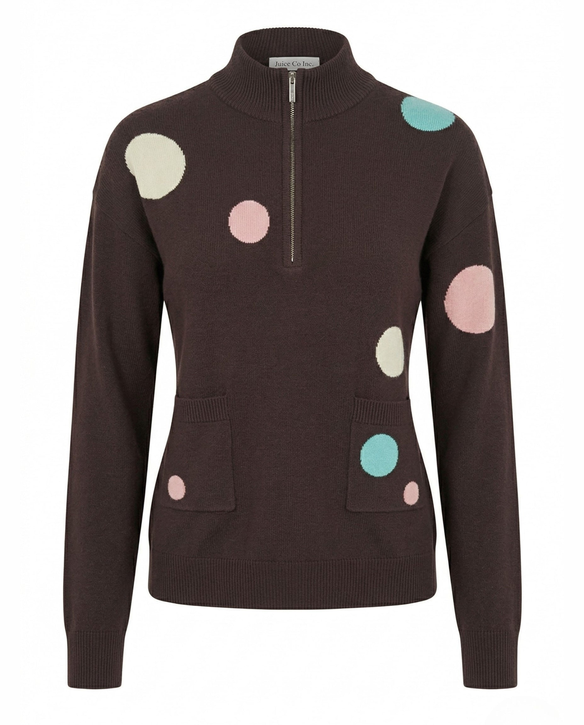 Kitty Polka Dot Pullover