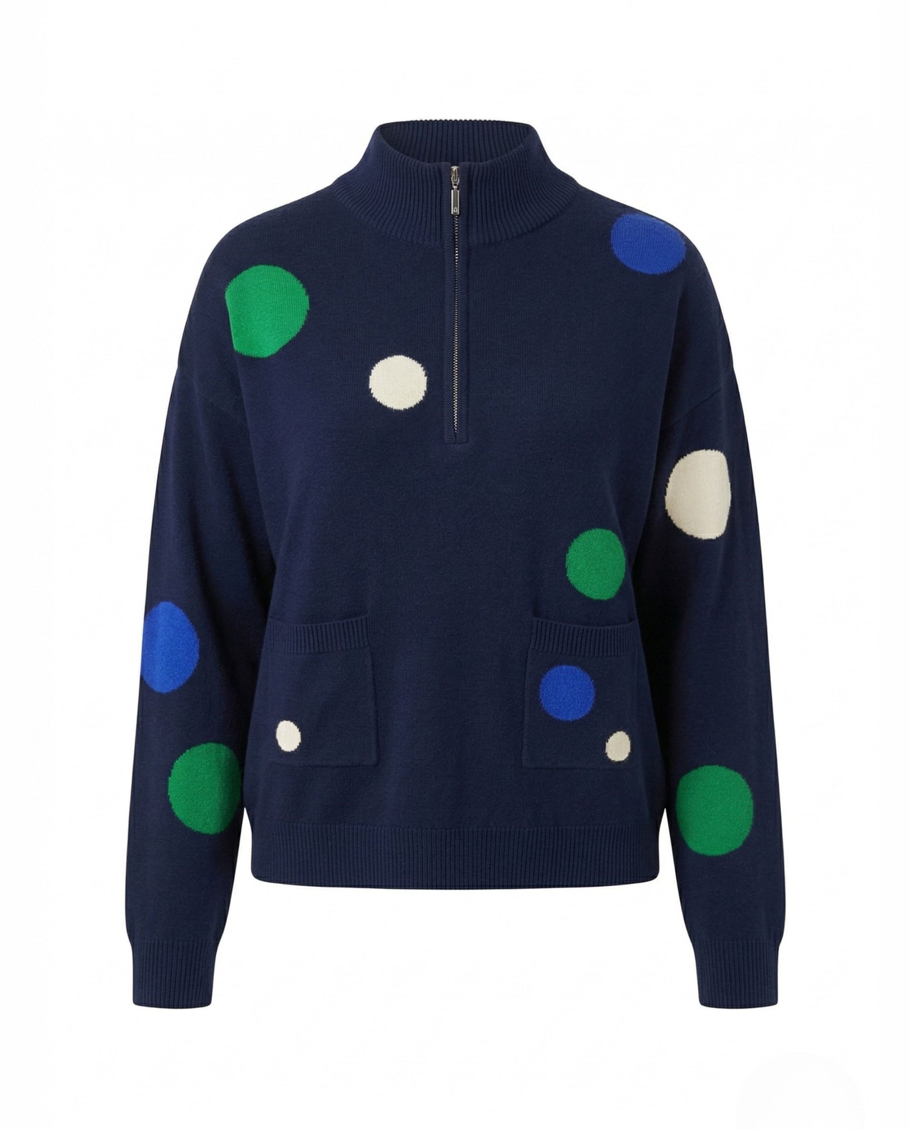 Kitty Polka Dot Pullover