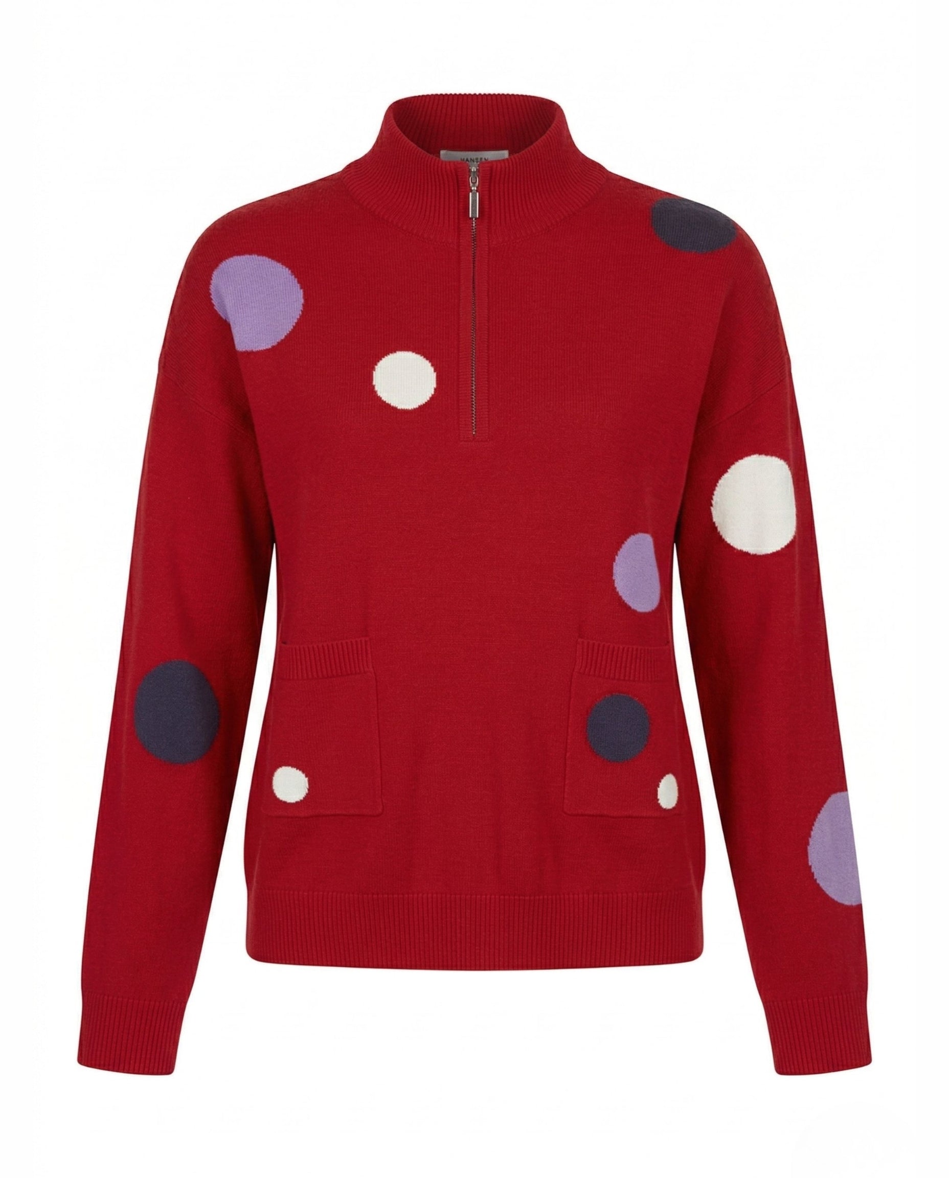 Kitty Polka Dot Pullover