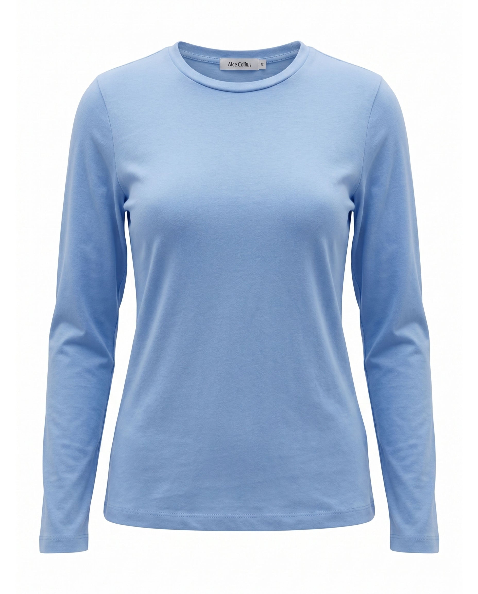 April Plain Crew Top