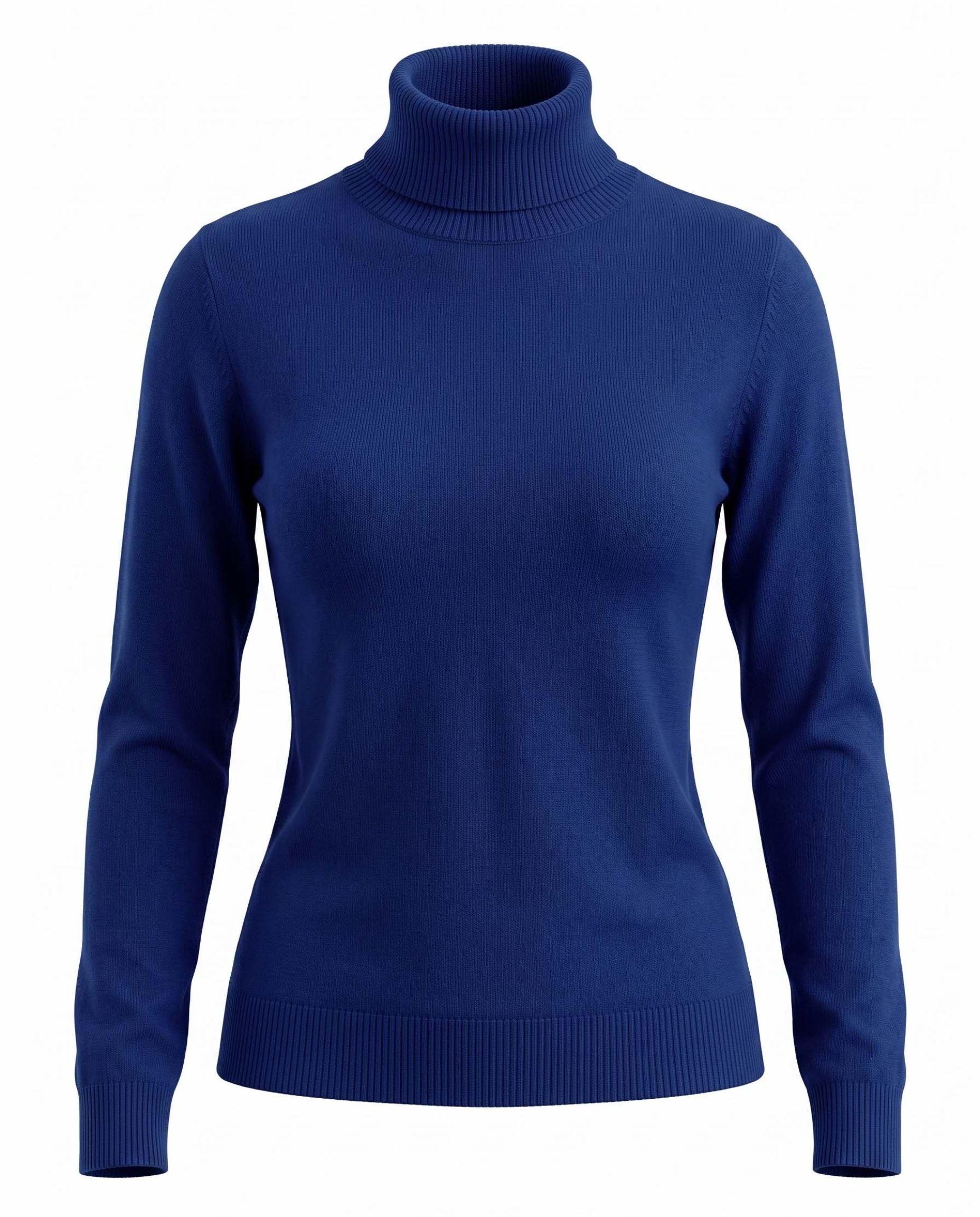 Wool Blended Cowl Neck Pullover