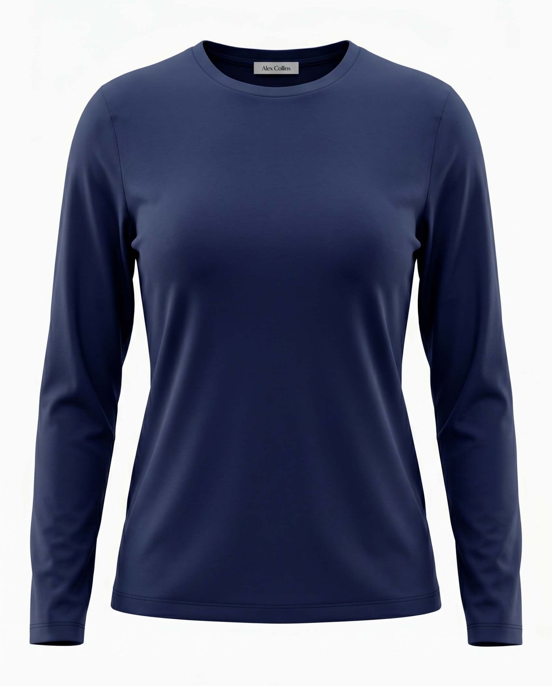 April Plain Crew Top