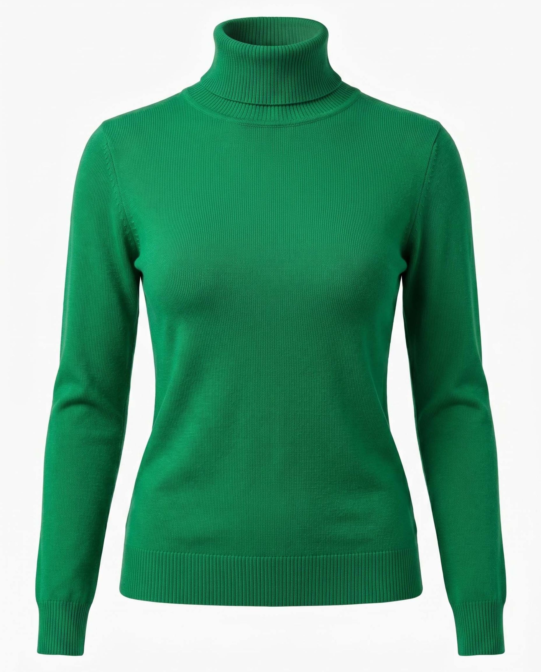 Wool Blended Cowl Neck Pullover